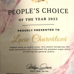 D'licious magazine awards - diplom za první místo v soutěži